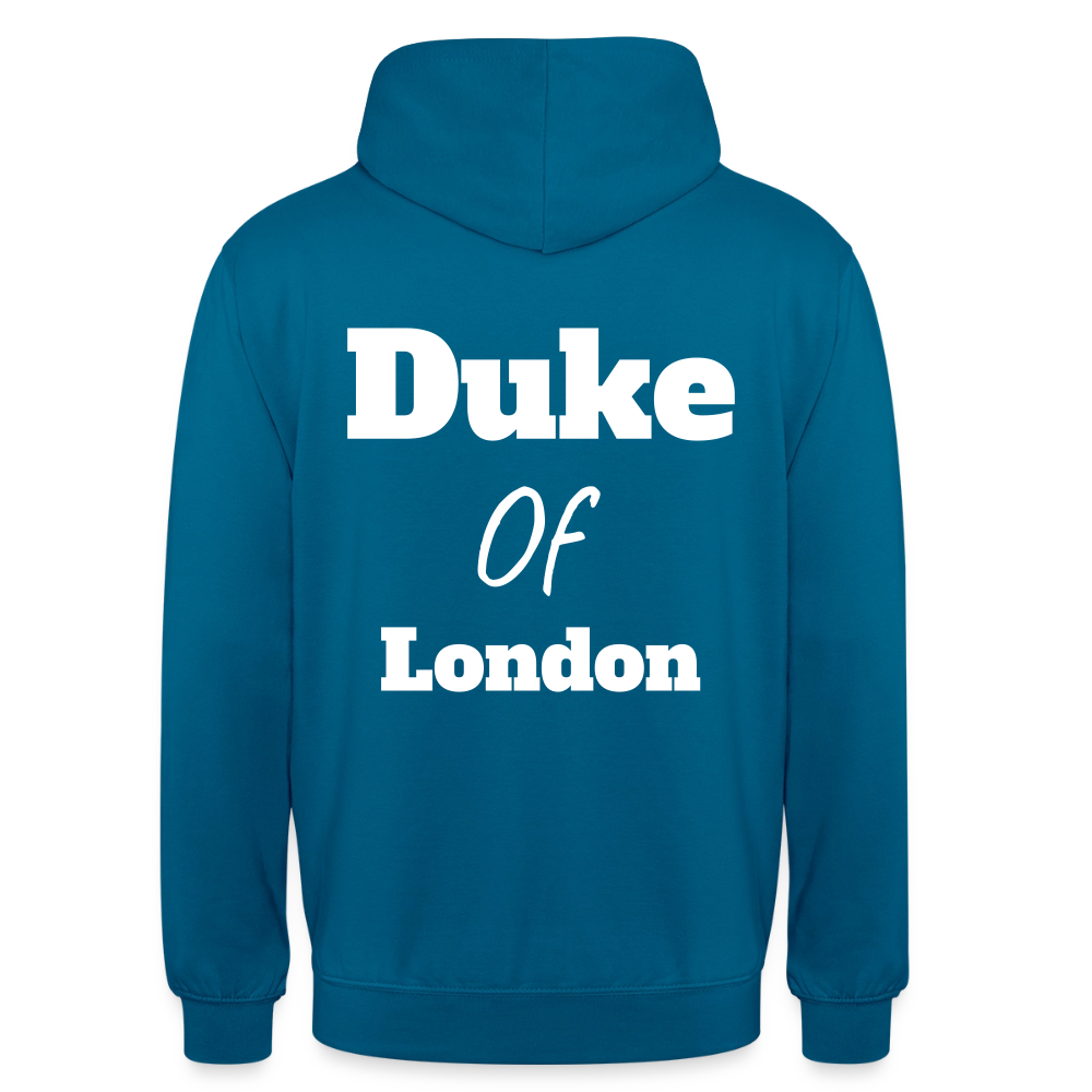 Duke of London Unisex Hoodie - deep sea blue 