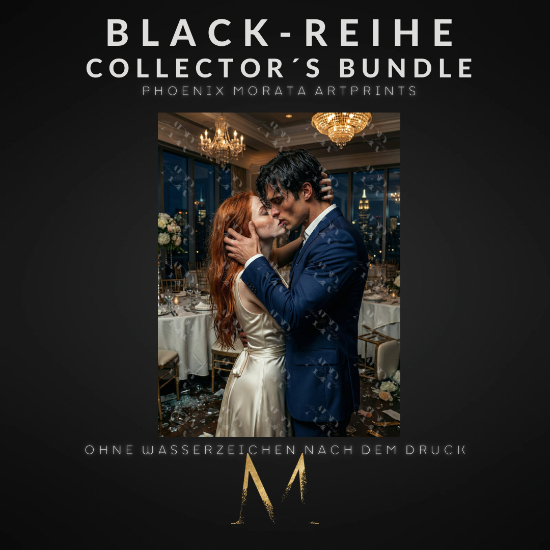 BLACK-REIHE Collector´s Bundle: 6 Phoenix Morata Artprints (DIN A6, versandkostenfrei)