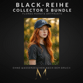 BLACK-REIHE Collector´s Bundle – 4 Flores Morata Artprints (DIN A6, versandkostenfrei)
