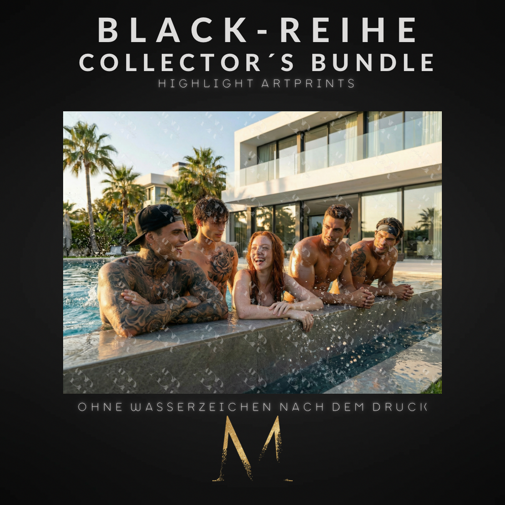 BLACK-REIHE Collector´s Bundle: 8 + 1 Surprise Highlight Artprints (DIN A5, versandkostenfrei)