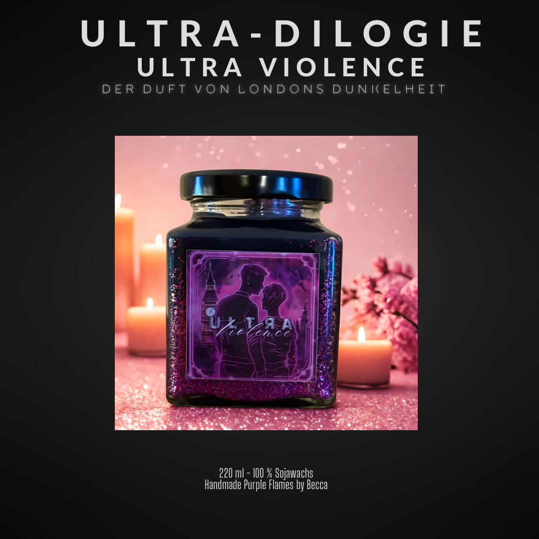 ULTRA Dilogie: Buchkerze Violence (limitiert)