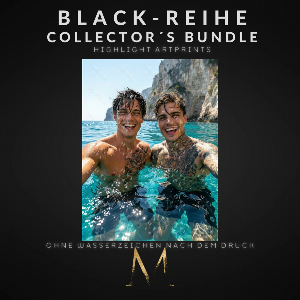 BLACK-REIHE Collector´s Bundle: 8 + 1 Surprise Highlight Artprints (DIN A5, versandkostenfrei)