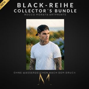 BLACK-REIHE Collector´s Bundle: 5 Rocco Morata Artprints (DIN A6, versandkostenfrei)